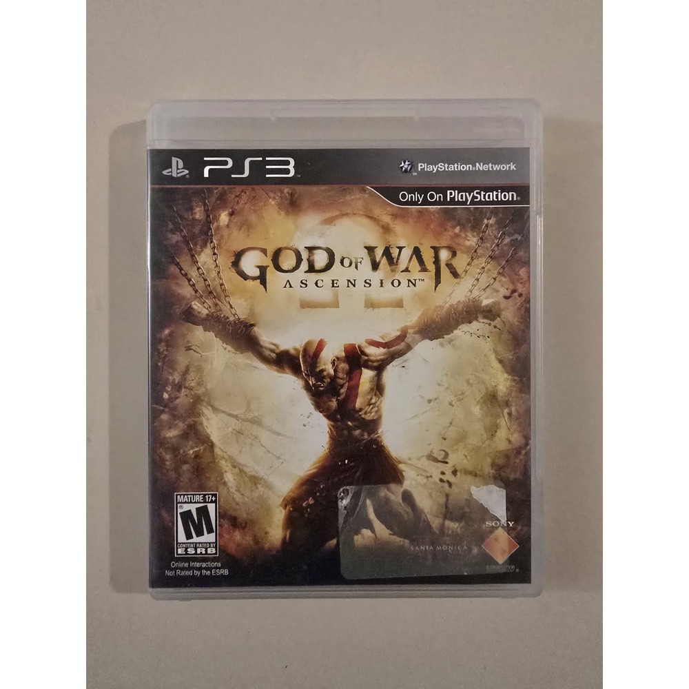 GOD OF WAR: ASCENSION (SONY PLAY STATION 3) - COMPLETE